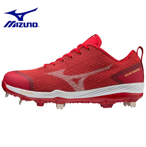 【送料無料】 Mizunoミズノ DOMINANT 4 LOW MENS METAL BASEBALL CLEAT 野球 スパイク 26.5cm mi320667re-wh8.5