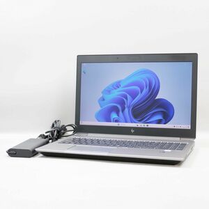 1円スタート Quadro P2000 搭載 HP ZBook 15 G5 Mobile Workstation (Xeon E-2176M/メモリ64GB/SSD1TB+HDD2TB/Win11 Pro for WS)