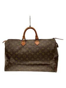 LOUIS VUITTON◆1)スピーディ40_モノグラム・キャンバス_BRW/PVC/BRW/総柄