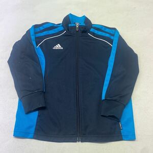 送料無料★adidas アディダス★ジャージ　ジャケット★ネイビー★子供　ジュニア　キッズ　130 #31228sNj83