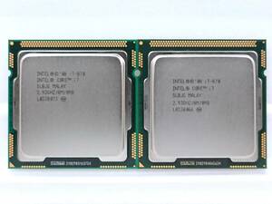 Intel Core i7 870 LGA1156 2個セット