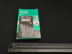 【ジャンク 送料込】SHARP　ハンディタイプ電卓　EL-233GM　/動作未確認　◆H0345