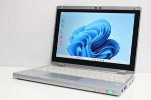 1円スタート ノートパソコン 2inqPC Windows11 WPS office搭載 Panasonic レッツノート CF-RZ6 第7世代 Core i5 SSD256GB メモリ8GB