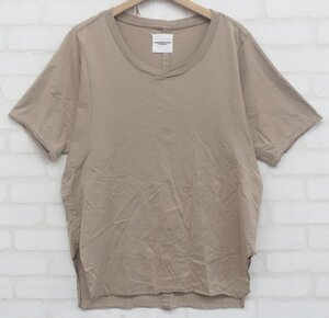 7T4541■thesoloist sg.0270 strange sleeve wide crew neck tee ソロイスト ワイドクルーネックTシャツ