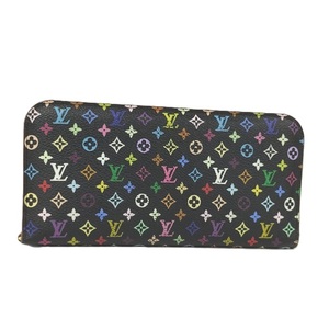 LOUIS VUITTON ポルトフォイユ アンソリット ラウンドファスナー 長財布 モノグラムマルチカラー ノワール グルナード M93754