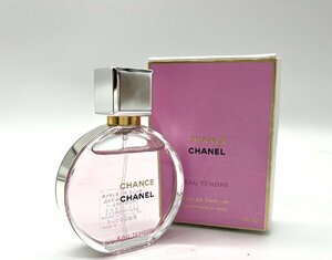 ●CHANEL シャネルCHANCE チャンス EAU TENDRE オー タンドゥル オードパルファム 35ml ヴァポリザター 残量約8割