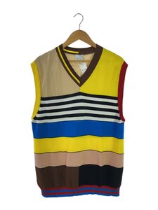 Paul Smith◆22ss/パリコレ着用/ニットベスト(薄手)/one/コットン/マルチカラー/総柄/123405//