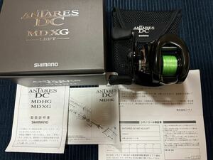 美品 3度使用 シマノ 23アンタレスDCMD XG LEFT SHIMANO アンタレス ベイトリール 23アンタレス