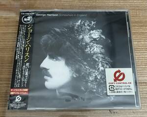 ジョージ・ハリスン/ 想いは果てなく　CD 未開封品　George Harrison/ Somewhere In England