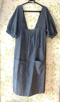 【美品】LAURA ASHLEY ナチュラルデニムチュニック　サイズ1