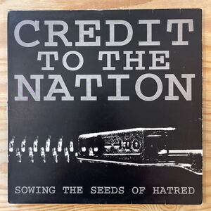 CREDIT TO THE NATION/SOWING THE SEEDS OF HATRED/MR EGO TRIP/レコード/中古/DJ/CLUB/HIPHOP