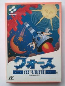 FC ファミコン★コナミ KONAMI★クォース QUARTH★新品未開封★1990年発売