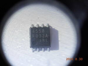 JRC NJM4558M 面実装２回路オペアンプ DMP8 10個1組 R270-2