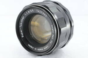 ★外観美品★ ペンタックス PENTAX Super-Takumar 55ｍｍ F1.8 後期型 ★完動品 ＃4167