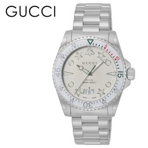 グッチ 腕時計 手表 メンズ グッチ時計 ダイヴ 40mm ブランド シルバー gucci プレゼント 誕生日プレゼント