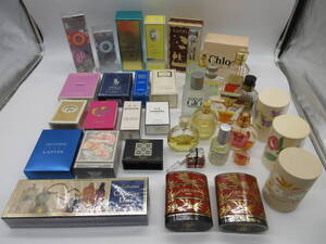 【★１円～★現状販売！】[UKOMT]香水おまとめ CHANEL・Chrisitan Dior・GIVENCHY・GUCCI・LANVIN・YSL 他 ★合計35点以上★