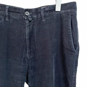 MACKINTOSH PHILOSOPHY マッキントッシュフィロソフィー コーデュロイパンツ ストレッチ ブラック 表記40 メンズL相当