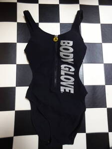 Body Glove　女性水着ワンピース　サイズ9M　D6830　黒　ハーフジップ　ウエット地