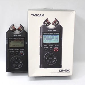 Ft1229141 タスカム 4トラックポータブルオーディオレコーダー/USBオーディオインターフェース DR-40X TASCAM 中古