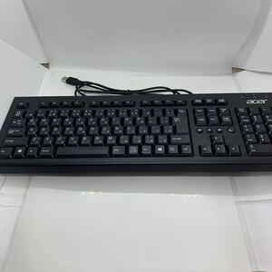 （521-23）Acer USBキーボード PR1101U JIS配列 エイサー　【動作OK】