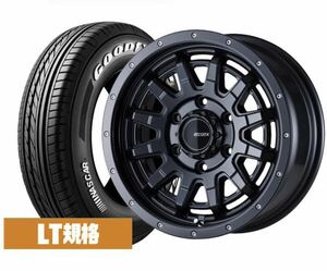 美品　200系 ハイエース ホイール 4本セット CRS ESSEX エセックス EX-16 グッドイヤー NASCAR (ナスカー) 215/65R16