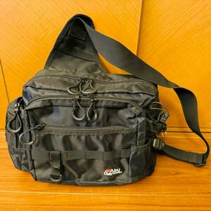 美品『アブガルシア ワンショルダーバッグ』Abu Garcia バス釣り 釣り用 バッグ