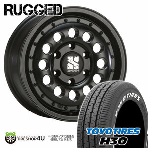 4本セット XTREME-J RUGGED 16x6.5J 6/139.7 +38 SBK TOYO トーヨー H30 215/65R16 WL ハイエース 200系