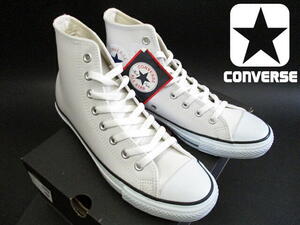 新品 未使用■ 安い！ 即決 コンバース レザー オールスター ハイ 白　25.5cm スニーカー スニーカー ハイカット CONVERSE LEA ALL STAR HI