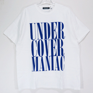UNDERCOVER アンダーカバー UNDER COVER MANIAC TEE UA1A9803 マニアック Tシャツ ホワイト ブルー Fez