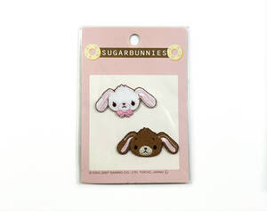 SUGER BUNNIES アップリケ ワッペン