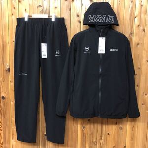 【未使用】DESCENTE＊MOVE SPORT デサント メンズXA(2XO) セットアップ 長袖ジャケット ロングパンツ 上下 ストレッチ 撥水 スポーツウェア