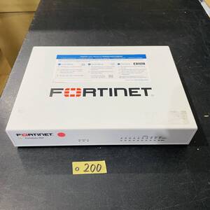 (ヤ)〇200【通電OK】Fortinet FortiGate 60F FG-60F 次世代ファイアウォール FW SD-WAN セキュリティ ドリブンネットワーキング FortiOS