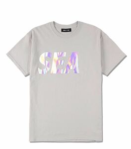 サイズM WIND A SEA SEA (IRIDESCENT) T-SHIRT / GRAY wind a sea ウィンダシー