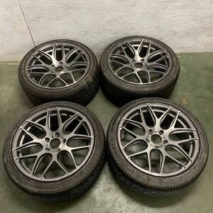 【BMW】 5シリーズ アルミホイール 19×8.5J +42 9.5J +45 5穴 PCD120 TRIANGLE SPORTEX TSH11 245/40R19 275/35ZR19 17年製 夏タイヤ 4本