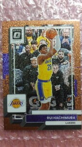 送料込即決 99枚限定 2022-23 Panini Donruss Optic Copper Glitter Prizm #170 Rui Hachimura 八村塁 ファーストレイカーユニ 