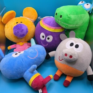 ヘイ！ダギー　Hey Duggee　ぬいぐるみ　セット　吸盤付き　まとめ売り