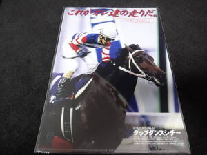 JRA ヒーロー列伝No.57 タップダンスシチー クリアファイル 新品未開封 2017年来場ポイント