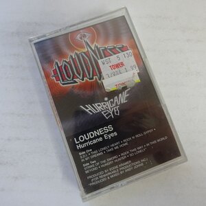 11207888;【未開封！カセットテープ】 LOUDNESS / HURRICANE EYES