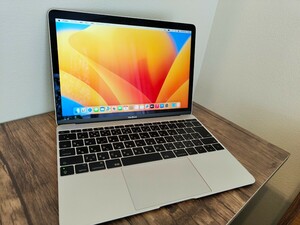 Apple MacBook 12-inch 2017 MNYJ2J/A Core i7 1.4GHz/16GB/512GB/シルバー/A1534