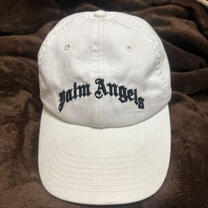 Palm Angels パームエンジェルス ベースボールキャップ ホワイト　白