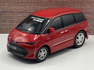 即決有★プルバックカー トヨタ TOYOTA エスティマ ハイブリッド ESTIMA HYBRID レッド 赤★ミニカー