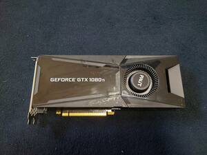 PALIT Geforce GTX1080Ti 11G GDDR5X 352Bit 3-DP HDMI　 PCパーツ グラフィックカード PCIExpress