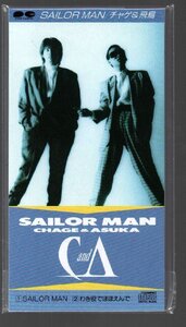 ■CHAGE and ASKA(チャゲ＆飛鳥)■8cm CD シングル■「SAILOR MAN」■c/w わき役でほほえんで■品番:S10A0071■1988/5/21発売■廃盤■