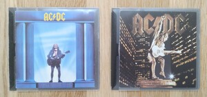 【2枚セット】AC/DC: WHO MADE WHO, STIFF UPPER LIP