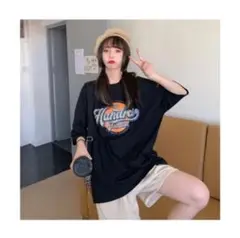 【大人気】Tシャツ トップス 韓国ファッション