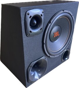 JBL バスレフ 3WAY ボックス　トランクオーディオ　外向き