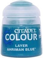 新品塗料・工具 塗料 シタデルカラー・レイヤー： アーリマン・ブルー 12ml (Layer： Ahriman Blue