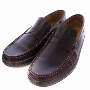 パラブーツ Paraboot ANTHEM ASTON コインローファー レザー 8.5 27cm 茶 ブラウン /BM メンズ