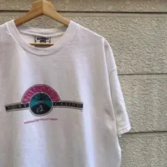 90s USA製 白 プリントTシャツ リー ビッグサイズ vintage