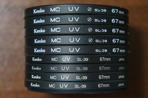 [67mm] Kenko MC UV SL-39 UVカットフィルター 580円/枚